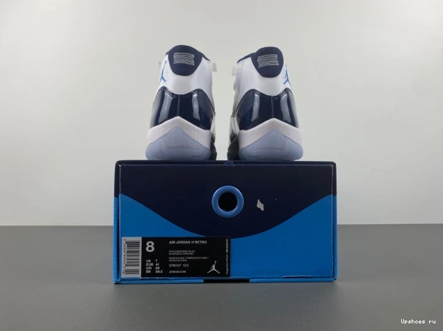 11 Retro Jordan High  Navy Midnight 378037-123 0413